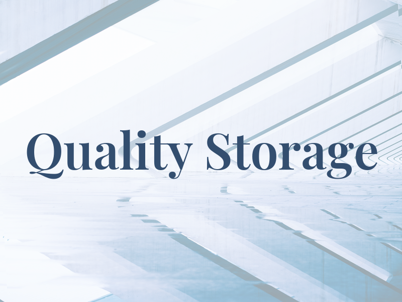 Quality Storage