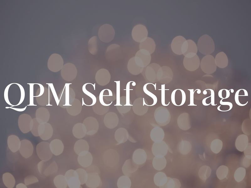 QPM Self Storage