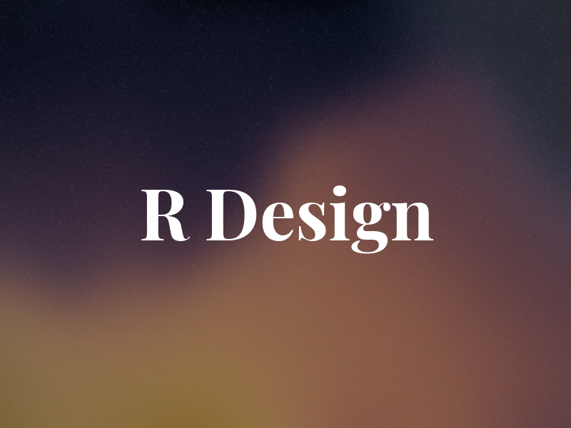 R Design