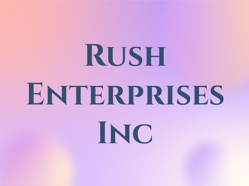 Rush Enterprises Inc