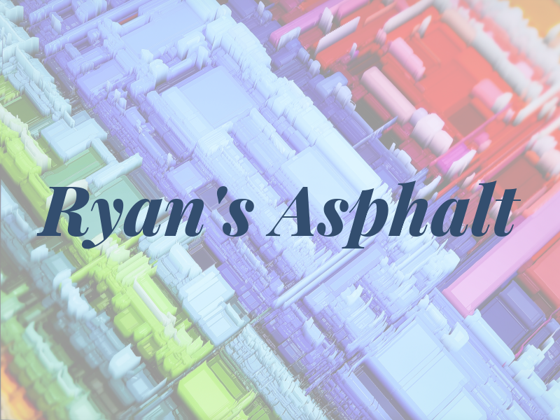 Ryan's Asphalt