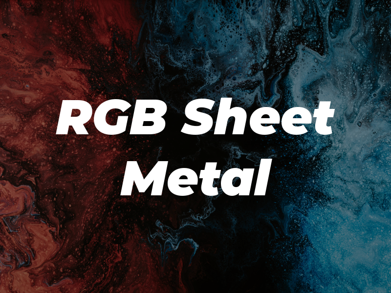RGB Sheet Metal