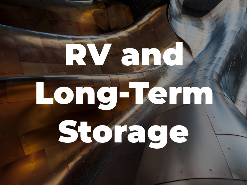 RV and Long-Term Storage