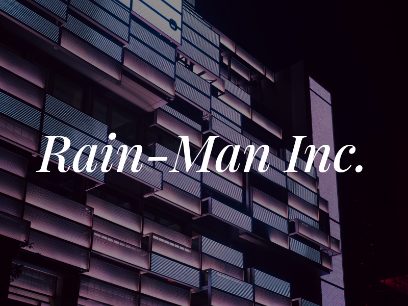 Rain-Man Inc.