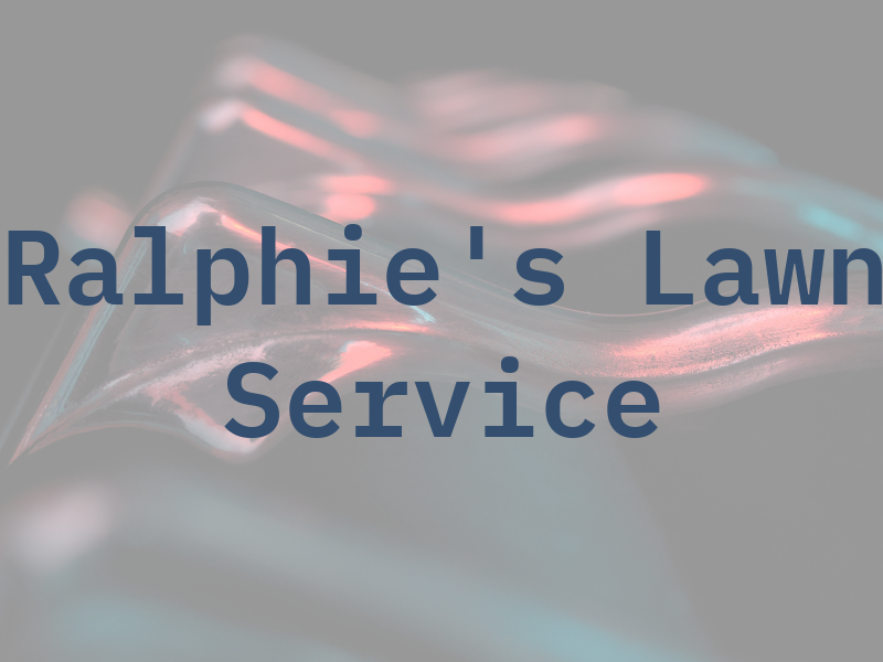 Ralphie's Lawn Service