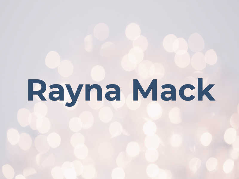 Rayna Mack