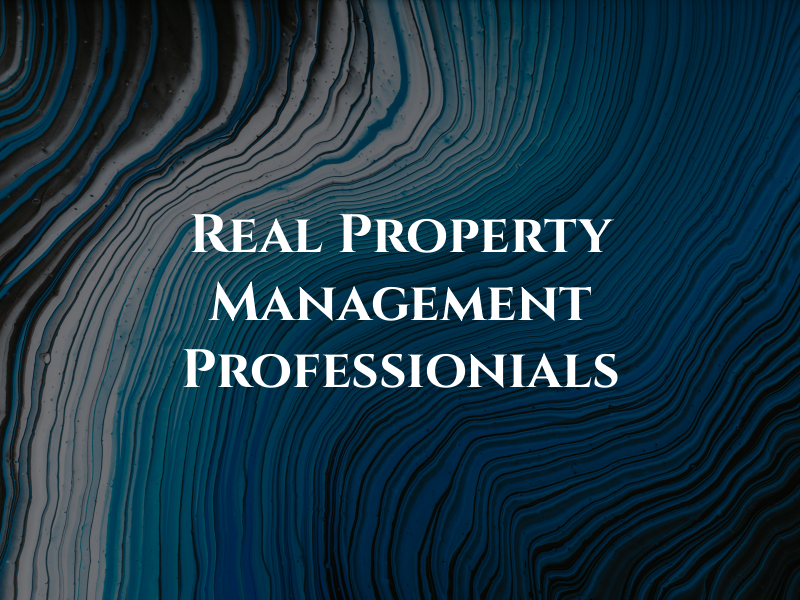 Real Property Management Professionials