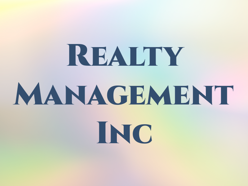 Realty Management Inc