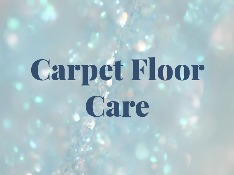 Red Carpet Floor Care