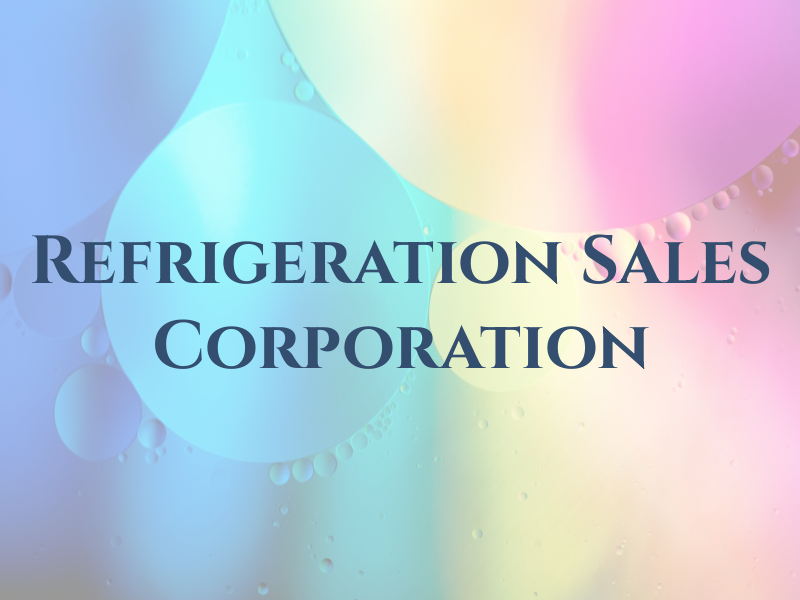 Refrigeration Sales Corporation