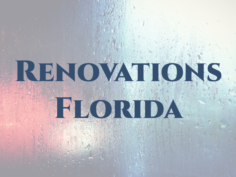 Renovations Florida