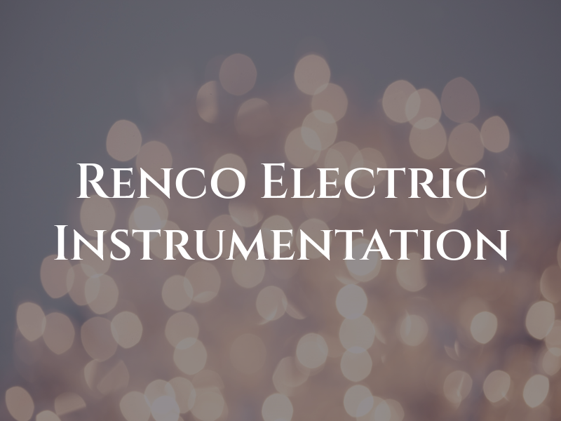 Renco Electric & Instrumentation
