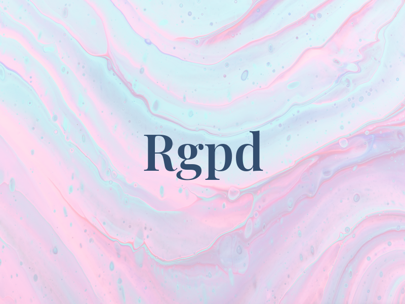 Rgpd