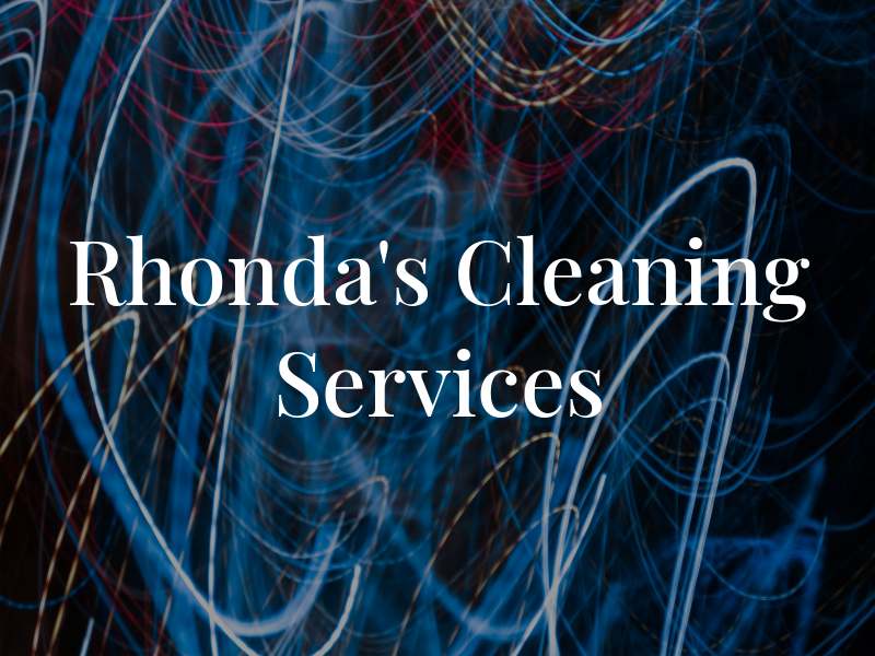 Rhonda's Cleaning Services