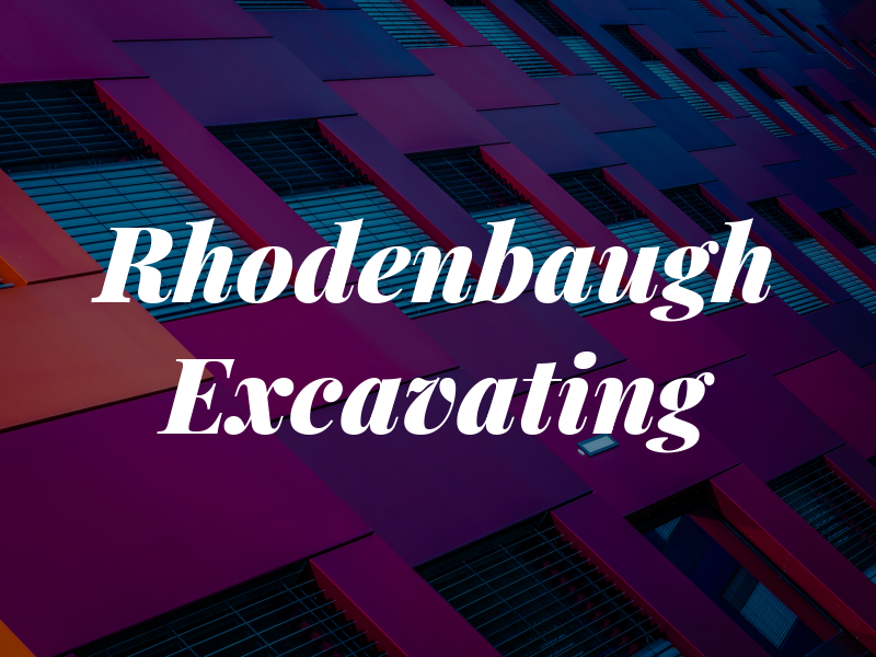 Rhodenbaugh Excavating