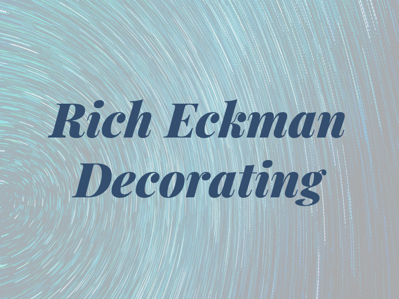 Rich Eckman Decorating