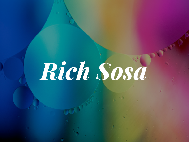 Rich Sosa
