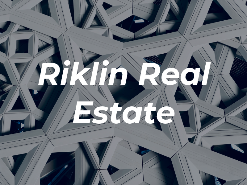 Riklin Real Estate