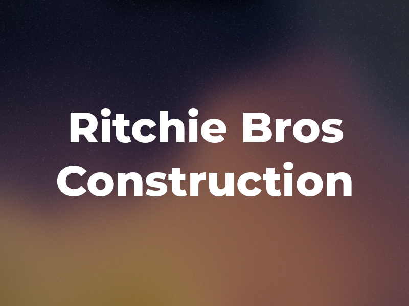 Ritchie Bros Construction