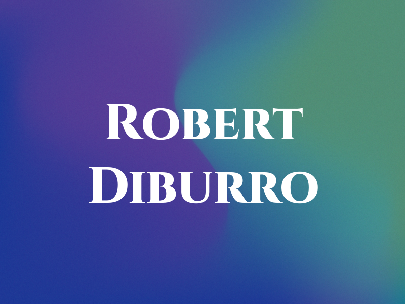 Robert Diburro