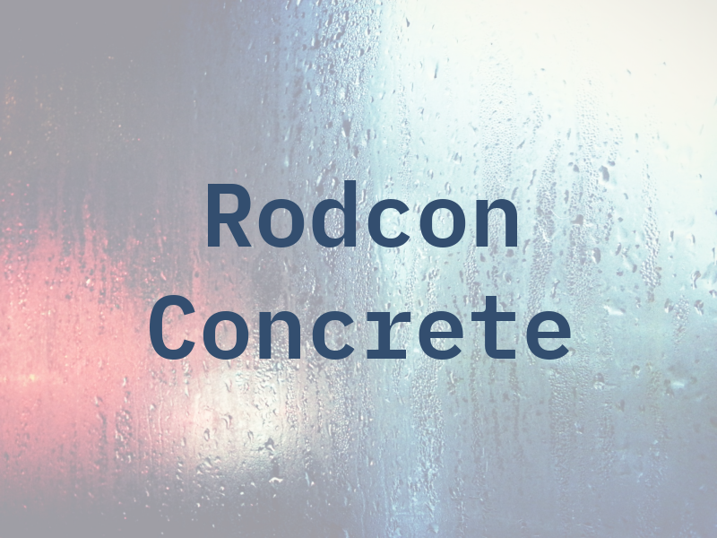 Rodcon Concrete