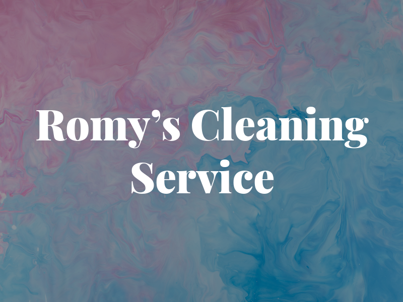Romy's Cleaning Service