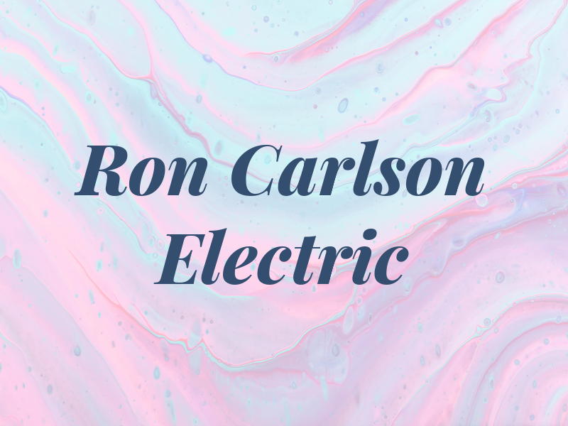 Ron Carlson Electric