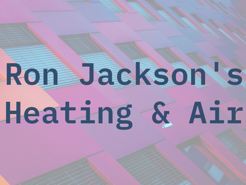 Ron Jackson's Heating & Air