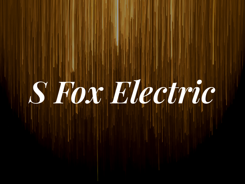 S Fox Electric