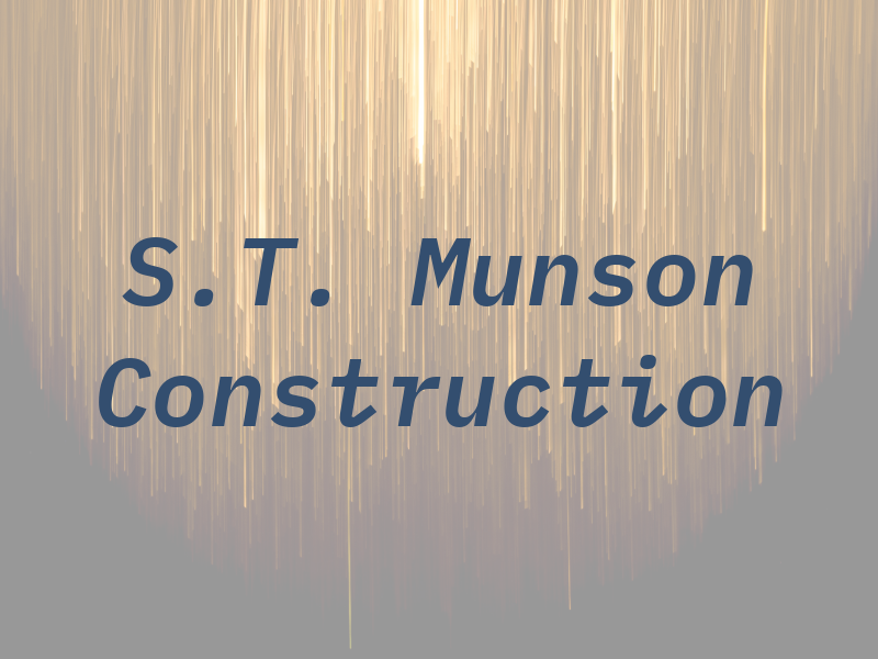 S.T. Munson Construction