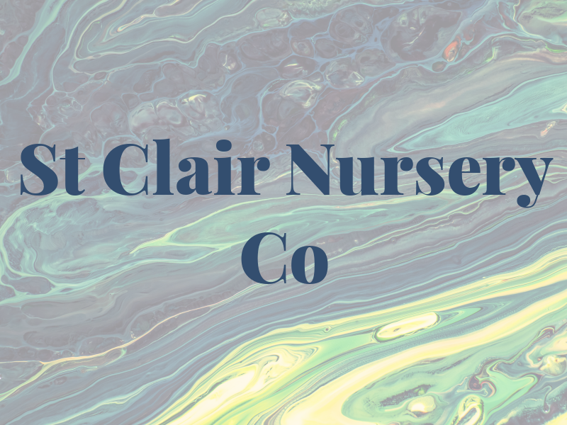 St Clair Nursery Co