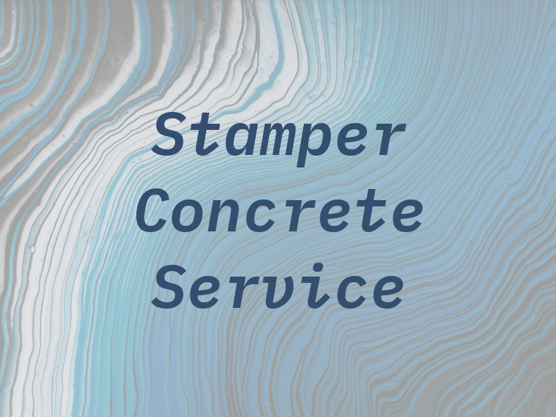 Stamper Concrete Service