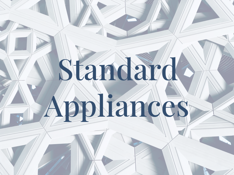 Standard Appliances