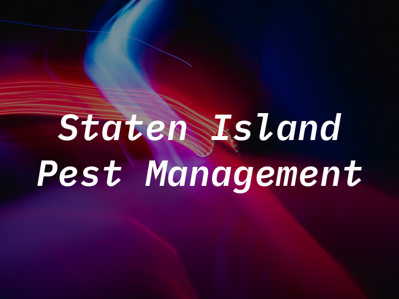 Staten Island Pest Management