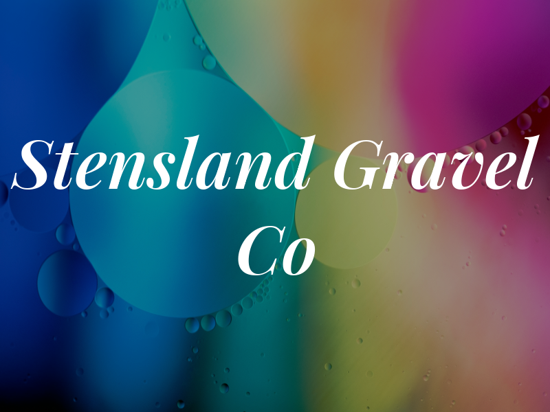 Stensland Gravel Co