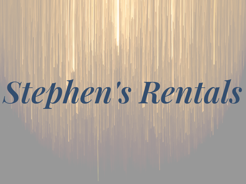 Stephen's Rentals