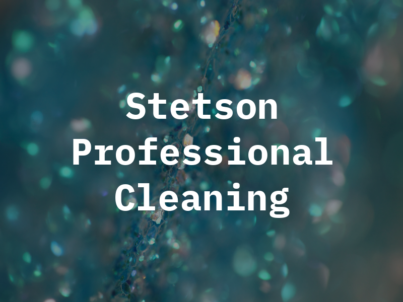 Stetson Professional Cleaning
