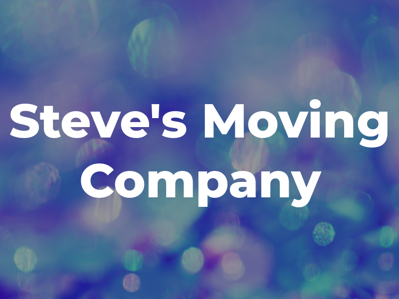 Steve's Moving Company