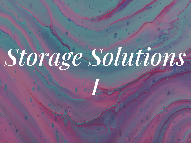 Storage Solutions I