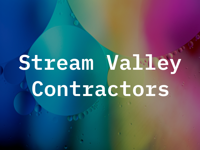 Stream Valley Contractors