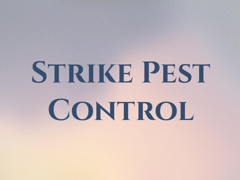 Strike III Pest Control
