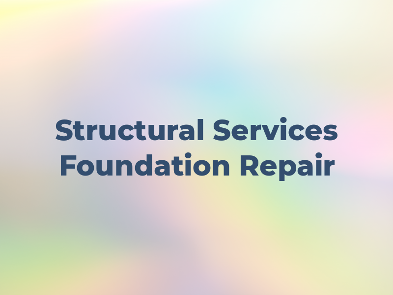 Structural Services Inc & Foundation Repair