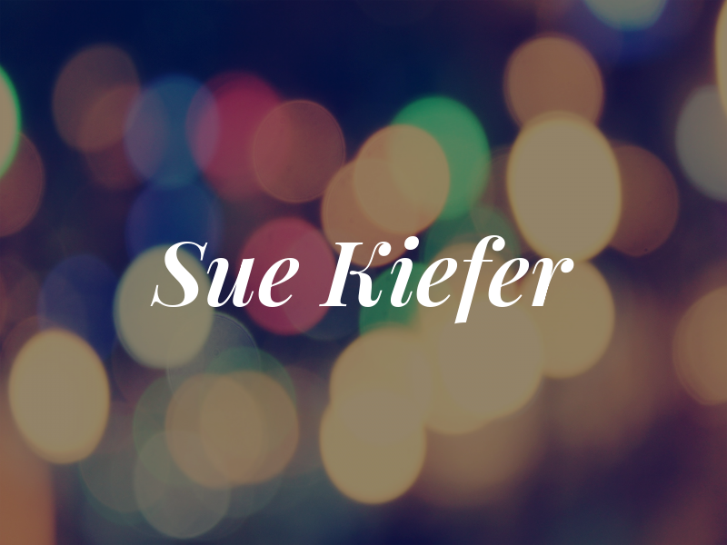 Sue Kiefer