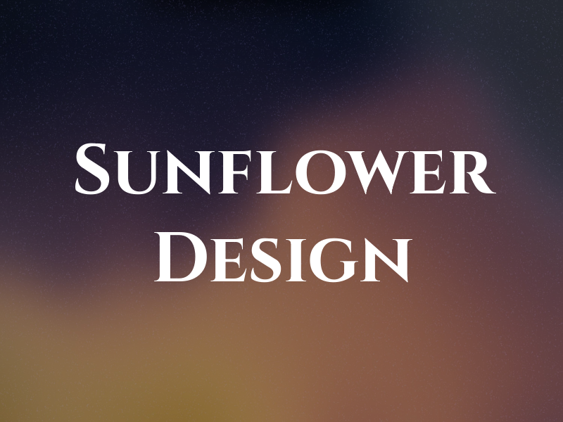 Sunflower Design
