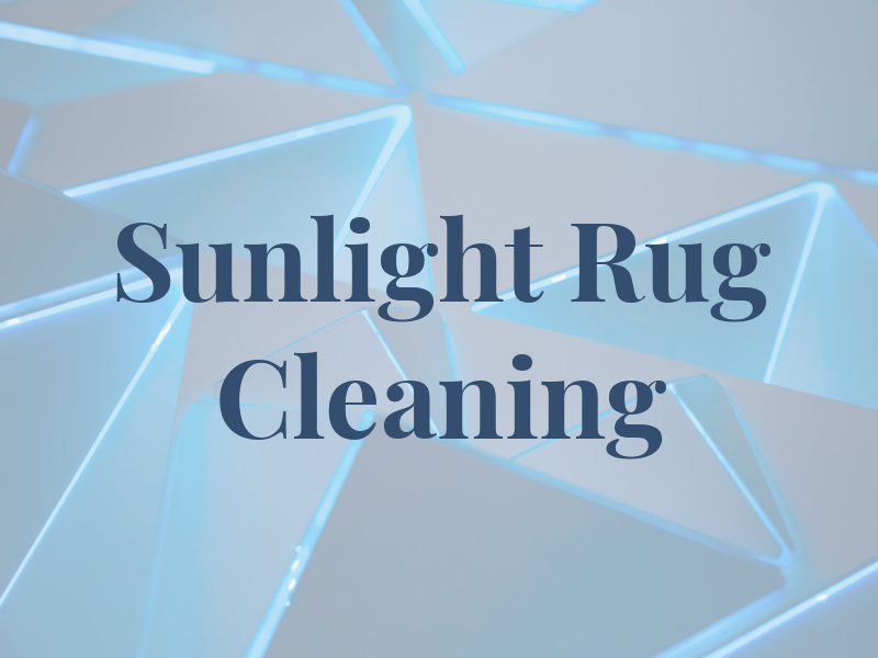 Sunlight Rug Cleaning