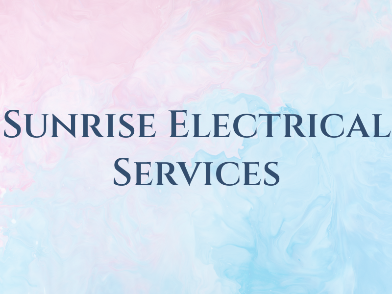 Sunrise Electrical Services