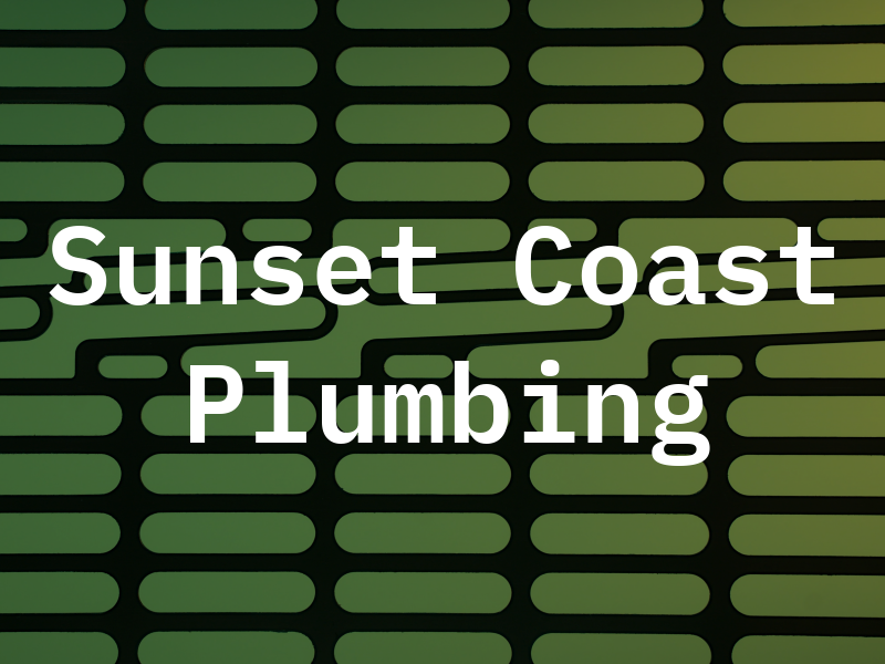 Sunset Coast Plumbing