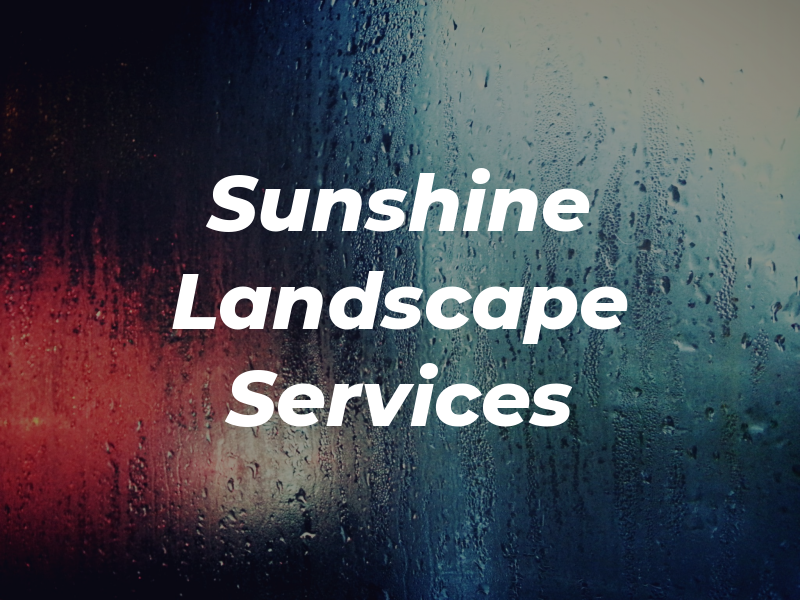Sunshine Landscape Services