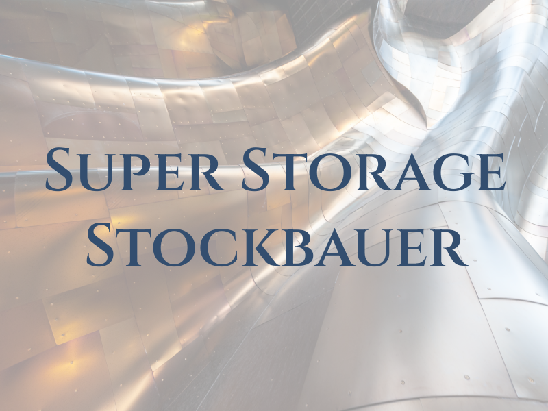 Super Storage On Stockbauer