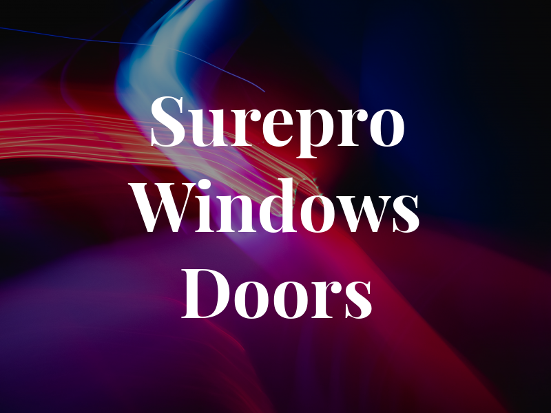 Surepro Windows & Doors